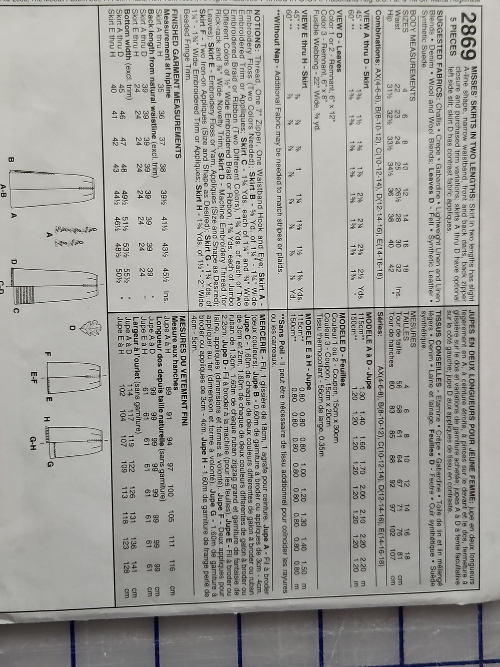 McCALL'S A-line Sewing Pattern - Picture 2 of 3